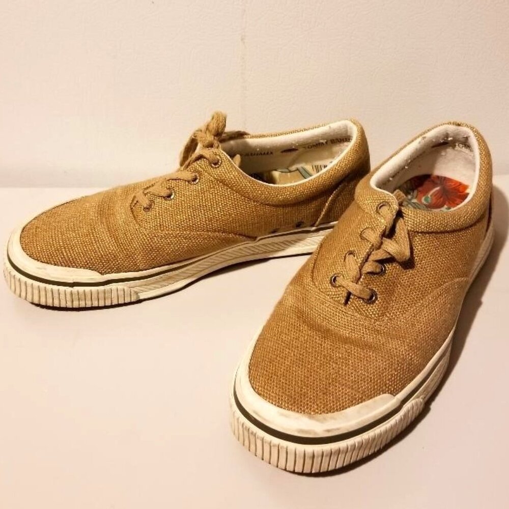Tommy Bahamas Men's Kackkii Canvas Sneakers Size 8.5